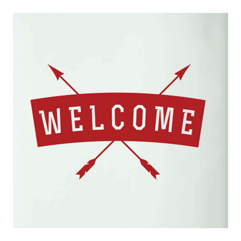 Wall Decal, Dark Red
