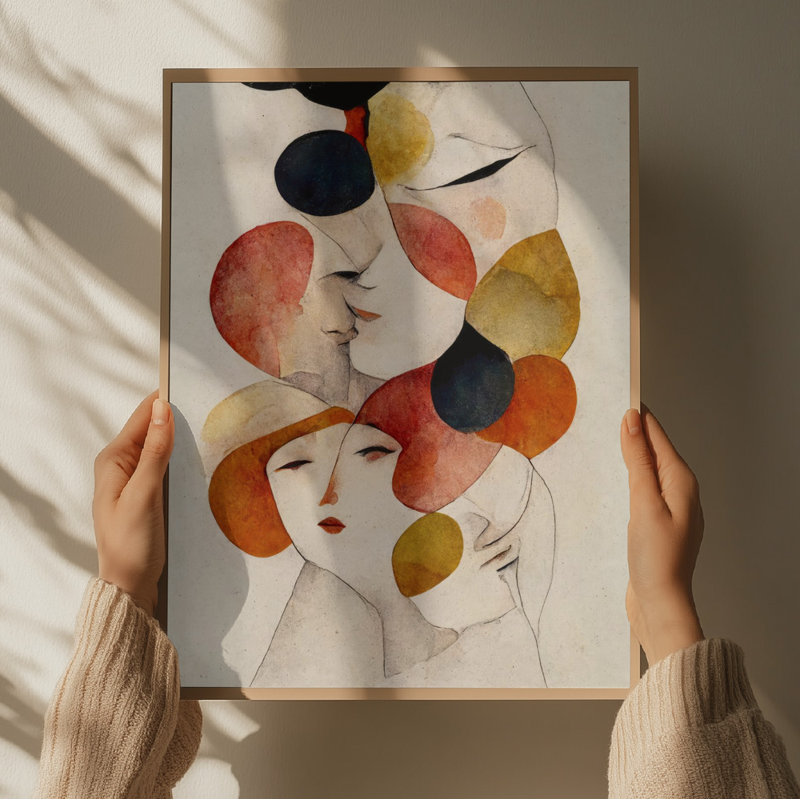 1 Piece Wrapped Canvas Wall Art, 81.28 cm H x 121.92 cm W