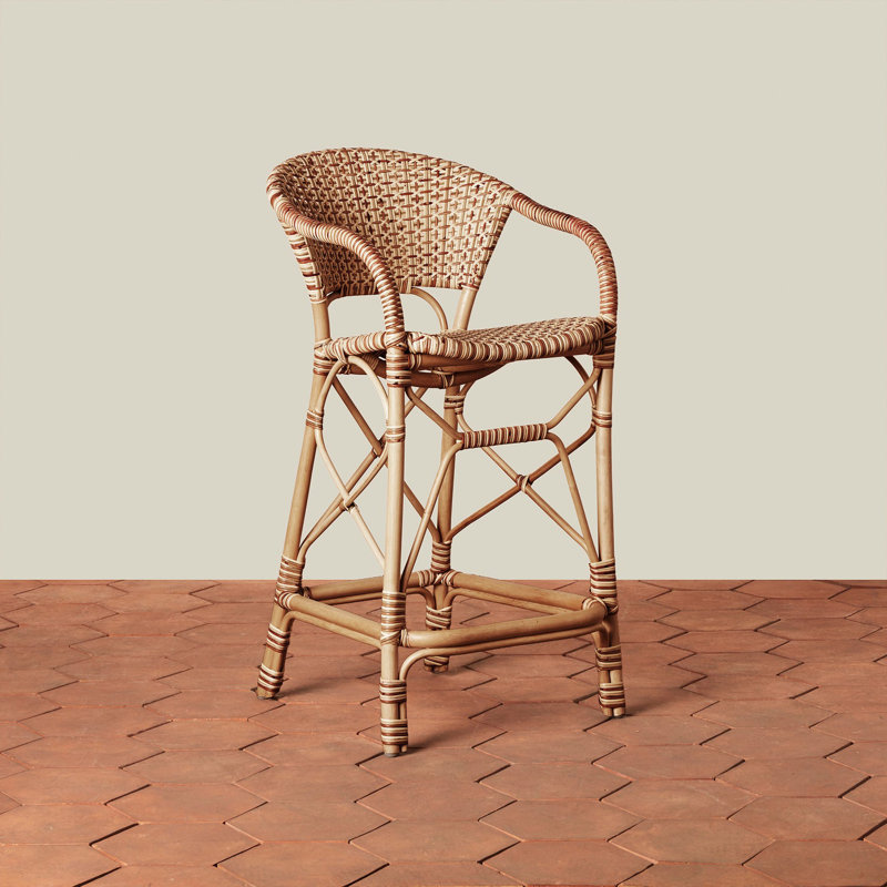 Antibes Counter Stool In Terracotta