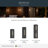 Berens 16" 1-Light Outdoor Wall Light with Clear Glass in Textured Black-126690921-126690924