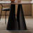 51.18" Brown Round Solid Wood Dining Table-408712131