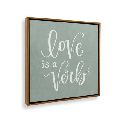 «Love is a Verb» par Imperfect Dust, reproduction d'art
