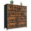 Commode double 10 tiroirs l 39,4 po-334639969