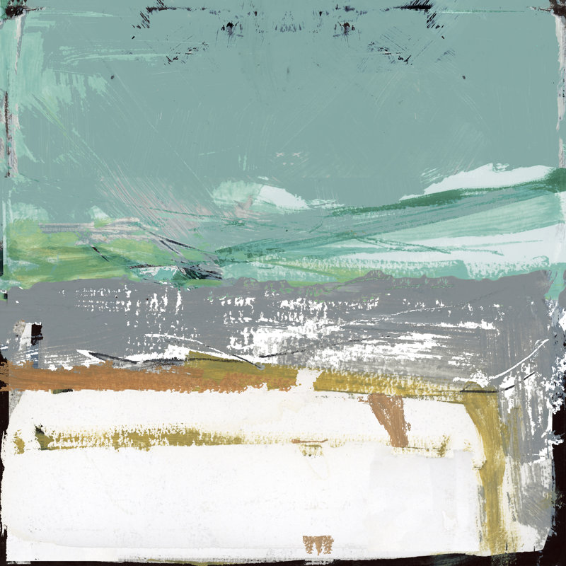 Dartmoor Blues IV by Cartissi - Wrapped Canvas Painting, 91cm H x 91cm W x 3.8cm D