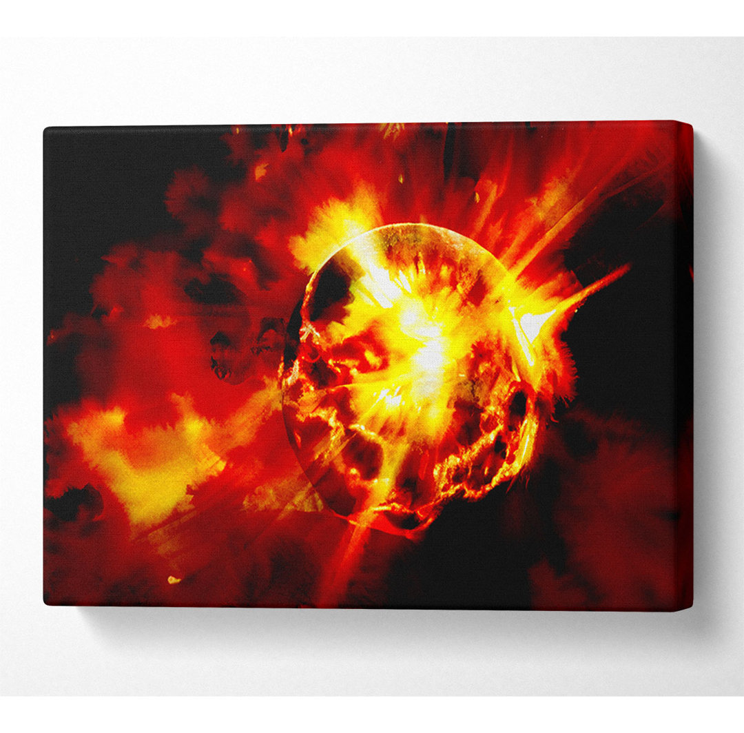 The Suns Core - Kunstdrucke auf Leinwand - Wrapped Canvas