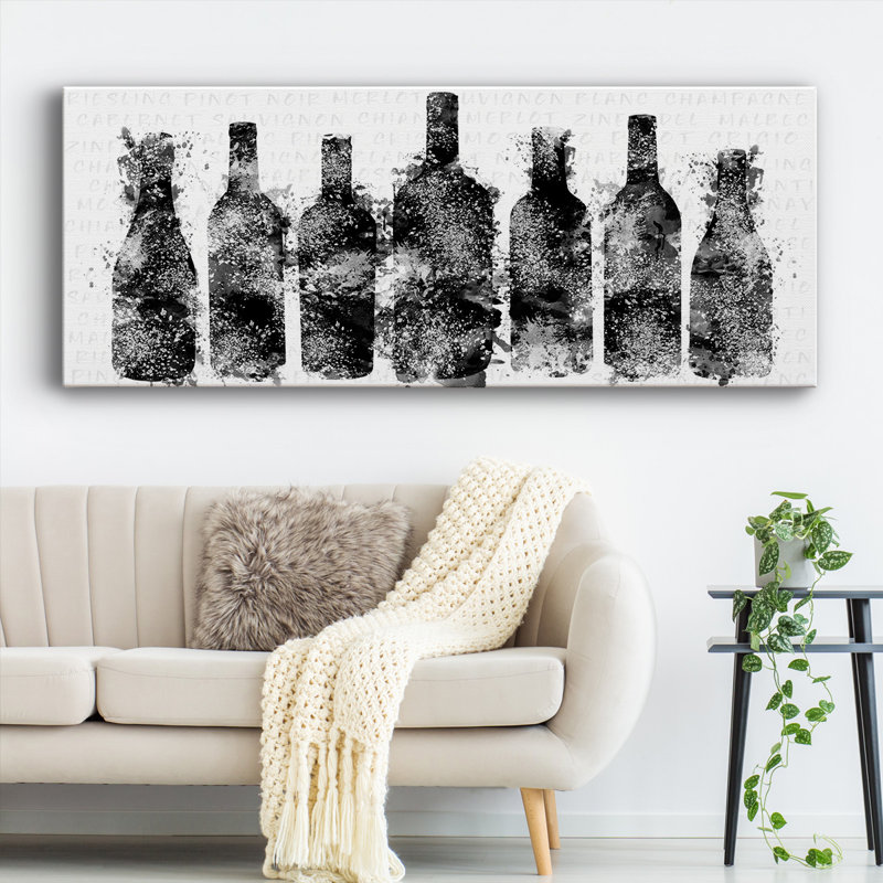 Happy Hour - reproduction sur toile tendue, H 12 po x l 30 po x P 1,5 po