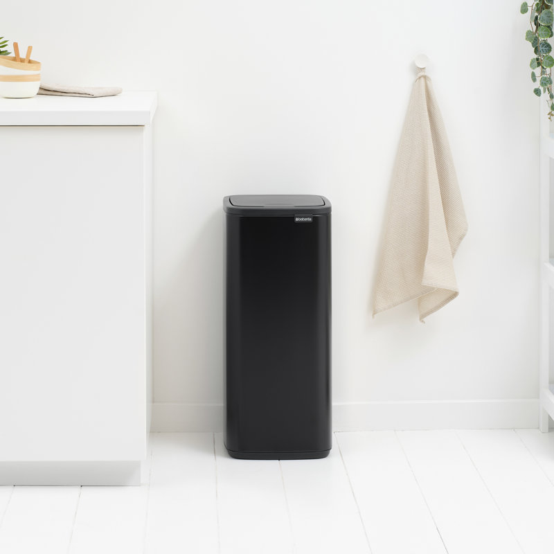 Brabantia Bo Touch Bin 30 Litre, Matt Black