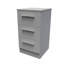 Contrast 37cm W Manufactured Wood Bedside Table