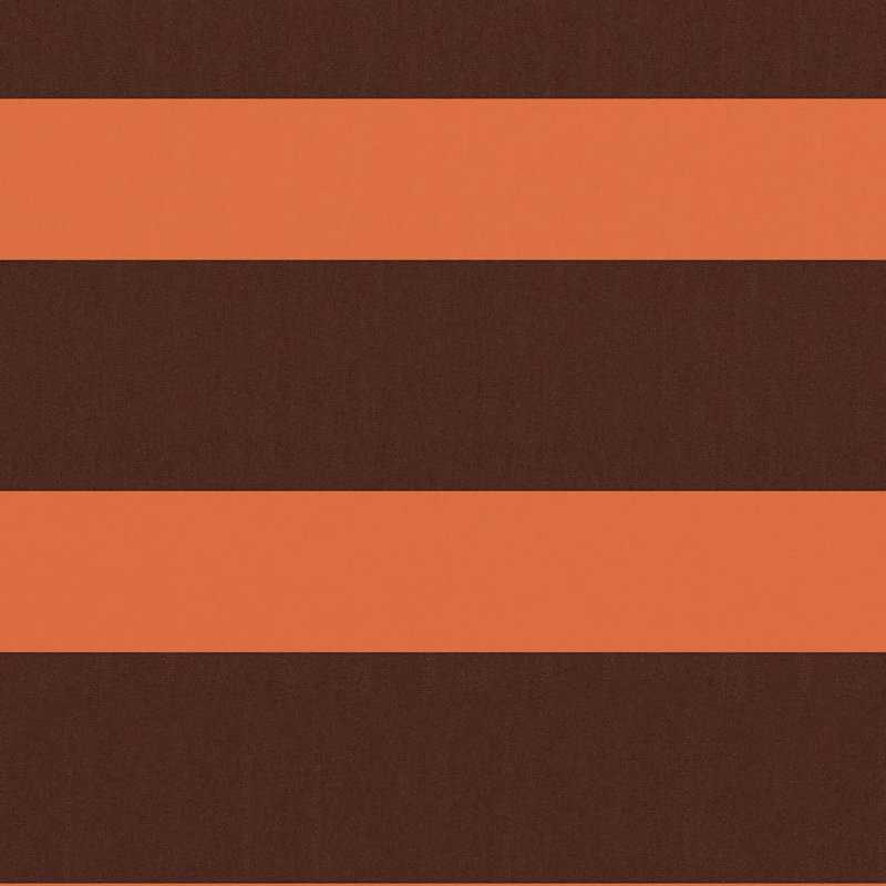 Filsinger Rectangular Shade Sail, Orange/Brown, 0.9m H x 6m W