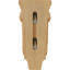 Petit corbeau traditionnel en bois de pilastre-58865130