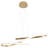 Catharinus 1-Light Modern Linear Geometric Integrated LED Chandelier Unique/Statement Chandelier-2093761738