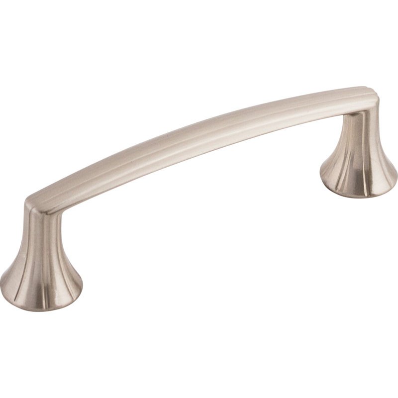 Rue 3 3/4" Center to Center Bar Pull, Brushed Satin Nickel
