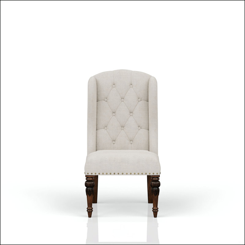 Fauteuil à oreilles rembourré