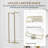 Wall Mounted Bathroom Organizer Bath Towel Holder For Rolled Towels Modern Small Space Bathroom Towel Storage-108043840