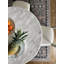 Charleston Round Stone Dining Table