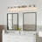 8-Light Bathroom Vanity Light with Clear Glass Shades for Vanity Mirror, Bathroom, or Bedroom-233754099-233754098