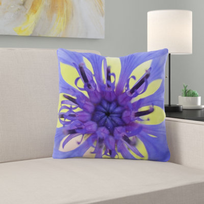 Coussin bleuet