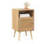 40cm W Manufactured Wood Bedside Table