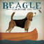 « beagle canoë co. » par ryan fowler, affiche rétro sur toile tendue-20184560