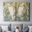 Floral Egret I-Premium Gallery Wrapped Canvas -Ready to Hang-108966099
