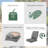 Outdoor 5''Deep Seat Chair Cushion Set-1748589309