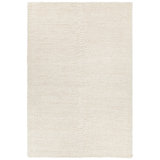 Quina Wool Area Rug in White