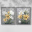 «Summer Daisies I», reproduction encadrée de qualité supérieure - prête à être accrochée - aucun clou requis - aucun clou requis-223019106-223019109