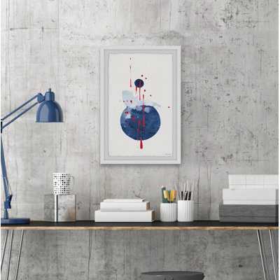 Blood Stains 1 Piece Single Picture Frame Painting