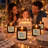 Scented Jar Candle with Glass Holder