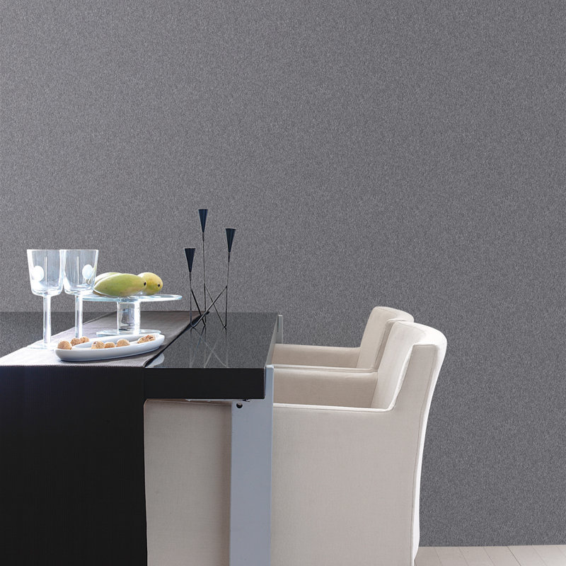 10m x 53cm Matte Wallpaper Roll, Black