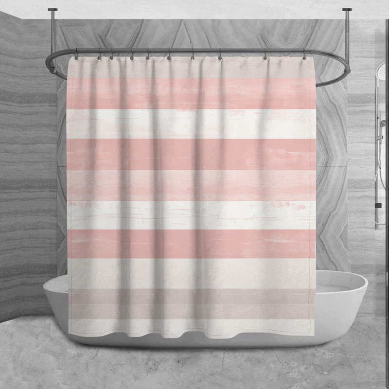 Rideau de douche Humeyra, H 73 po x l 70 po