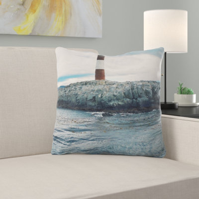 Microsuede Throw Pillow