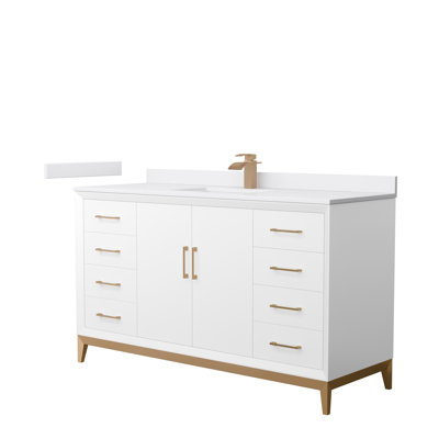 Ensemble de meuble-lavabo simple 60 po Amici