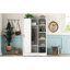 Armoire 3 portes avec tablettes, blanc - Rangement pour chambre à coucher Excellence Wonder