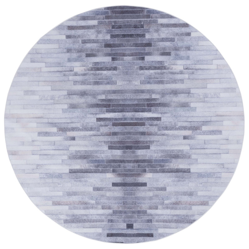 Tapis performance lavable à la machine Aubrieana, Rond 6 pi