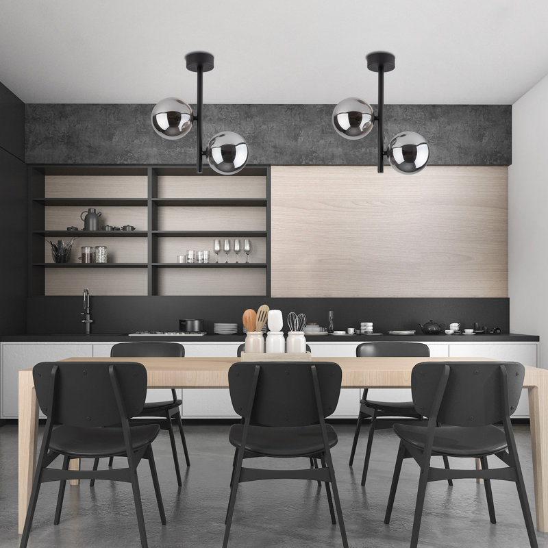 Olen Glass Flush Mount