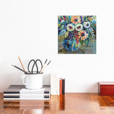 Joy 1 Piece Wrapped Canvas Wall Art