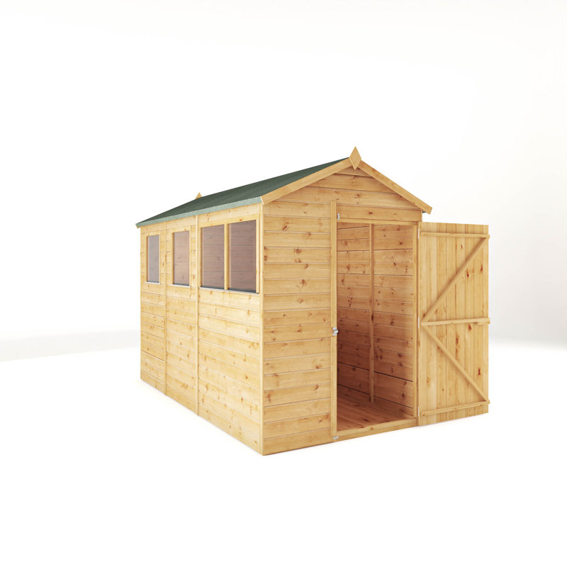 Mercia 10 X 5 Modular Shiplap Apex Shed