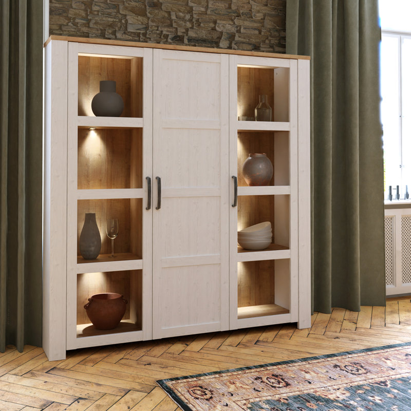 Sighild Display Cabinet, White