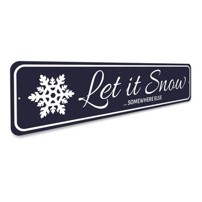Let Let Snow Somewhere Else