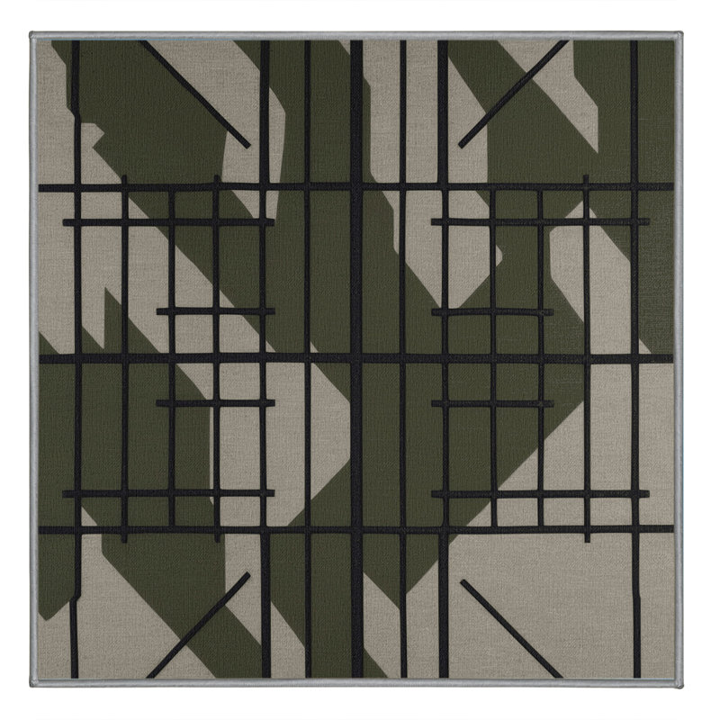 Camo Nexus Rug, Square 6'