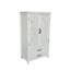Armoire de rangement blanche 27 po