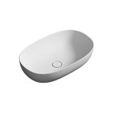 Pod 60.38 - POL04 Vessel Bathroom Sink In Matte White