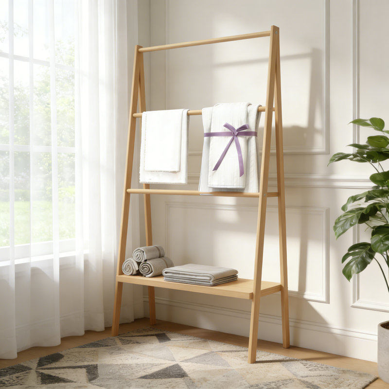 Porte-serviettes en bambou