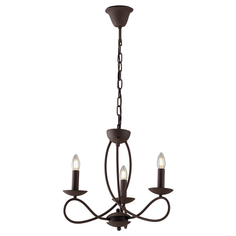 Richgrove 3 - Light Candle Style Chandelier