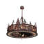 Elk At Dusk 8 - Light Chandelier