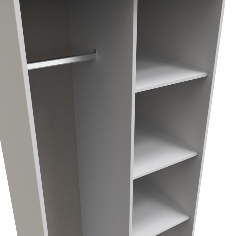 Turah Open Wardrobe , Grey Matt