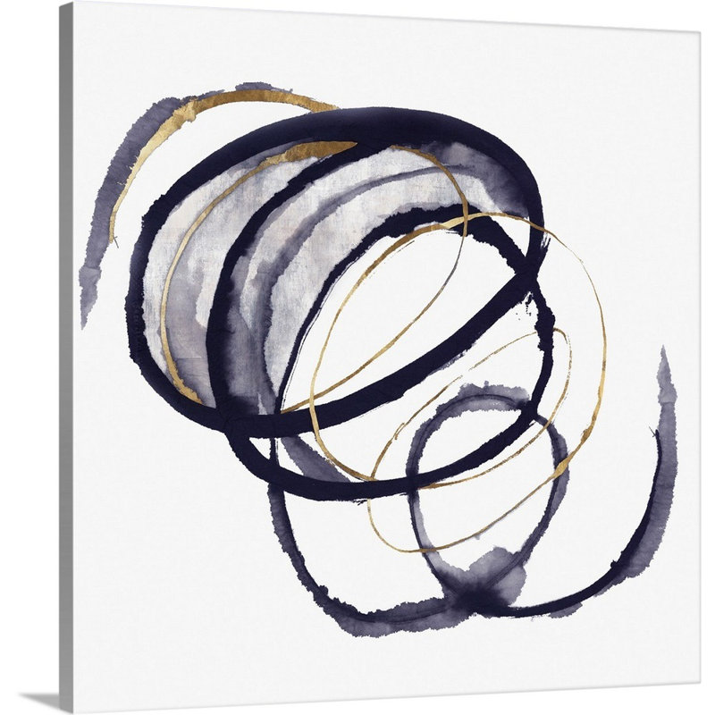 « Around the World » par PI studio, reproduction d’art sur toile, Toile tendue, H 30 po x l 30 po x P 1,25 po