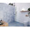 Vela 23.5 in. x 78 in. Fully Frameless Single Fixed Shower Panel