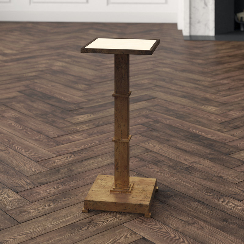 Blake Marble End Table, Gold
